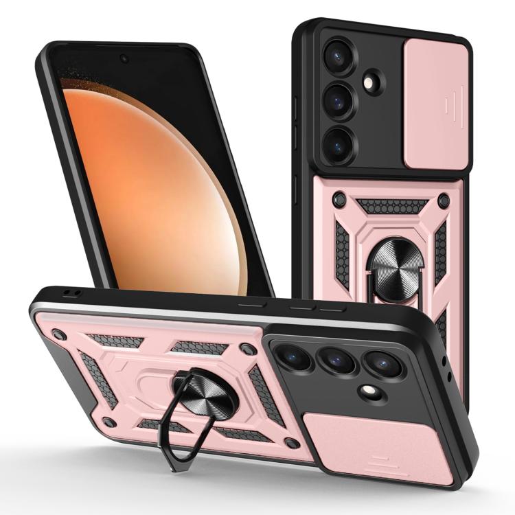 Sliding Camera Cover Design TPU+PC Phone Case, For Galaxy S26 FE / S25 FE 5G, For Samsung Galaxy S26+ 5G, For Samsung Galaxy S26 Ultra 5G, For Samsung Galaxy S26 5G, For Samsung Galaxy S25 Edge 5G, For Samsung Galaxy S25 5G, For Samsung Galaxy S25+ 5G ...