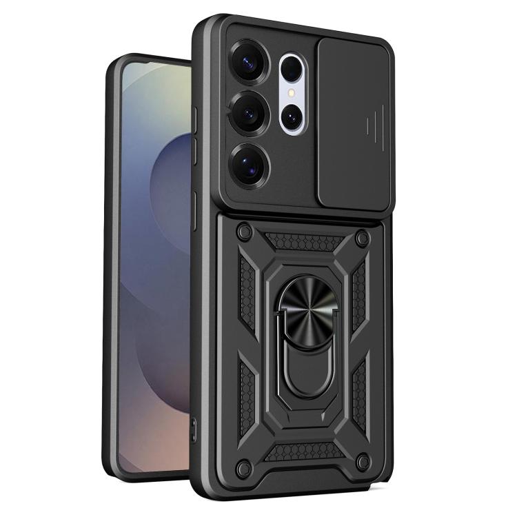 Sliding Camera Cover Design TPU+PC Phone Case, For Samsung Galaxy S26+ 5G, For Samsung Galaxy S26 Ultra 5G, For Samsung Galaxy S26 5G, For Samsung Galaxy S25 FE 5G, For Samsung Galaxy S25 Edge 5G, For Samsung Galaxy S25 5G, For Samsung Galaxy S25+ 5G  ...