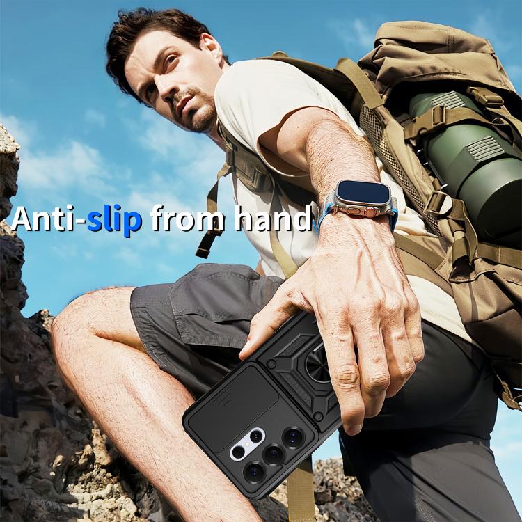 Sliding Camera Cover Design TPU+PC Phone Case, For Samsung Galaxy S26 Ultra 5G, For Samsung Galaxy S25 FE 5G, For Samsung Galaxy S25 Edge 5G, For Samsung Galaxy S25 5G, For Samsung Galaxy S25+ 5G, For Samsung Galaxy S25 Ultra 5G