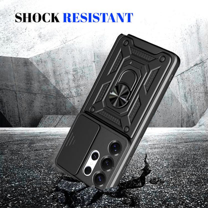 Sliding Camera Cover Design TPU+PC Phone Case, For Samsung Galaxy S26 Ultra 5G, For Samsung Galaxy S25 FE 5G, For Samsung Galaxy S25 Edge 5G, For Samsung Galaxy S25 5G, For Samsung Galaxy S25+ 5G, For Samsung Galaxy S25 Ultra 5G