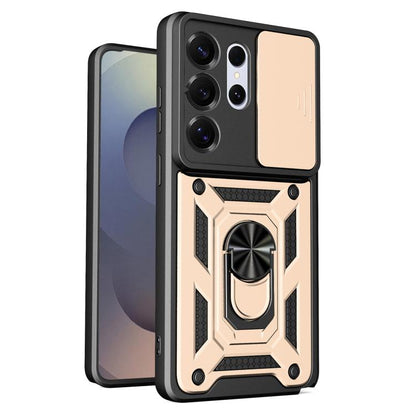 Sliding Camera Cover Design TPU+PC Phone Case, For Samsung Galaxy S26+ 5G, For Samsung Galaxy S26 Ultra 5G, For Samsung Galaxy S26 5G, For Samsung Galaxy S25 FE 5G, For Samsung Galaxy S25 Edge 5G, For Samsung Galaxy S25 5G, For Samsung Galaxy S25+ 5G  ...