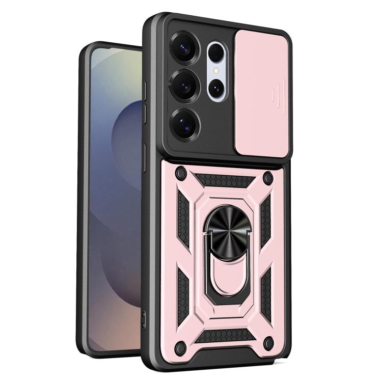 Sliding Camera Cover Design TPU+PC Phone Case, For Samsung Galaxy S26+ 5G, For Samsung Galaxy S26 Ultra 5G, For Samsung Galaxy S26 5G, For Samsung Galaxy S25 FE 5G, For Samsung Galaxy S25 Edge 5G, For Samsung Galaxy S25 5G, For Samsung Galaxy S25+ 5G  ...
