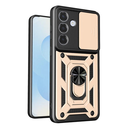 Sliding Camera Cover Design TPU+PC Phone Case, For Samsung Galaxy S26+ 5G, For Samsung Galaxy S26 Ultra 5G, For Samsung Galaxy S26 5G, For Samsung Galaxy S25 FE 5G, For Samsung Galaxy S25 Edge 5G, For Samsung Galaxy S25 5G, For Samsung Galaxy S25+ 5G  ...