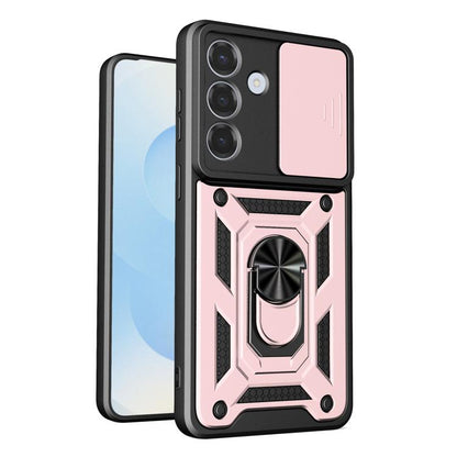 Sliding Camera Cover Design TPU+PC Phone Case, For Samsung Galaxy S26+ 5G, For Samsung Galaxy S26 Ultra 5G, For Samsung Galaxy S26 5G, For Samsung Galaxy S25 FE 5G, For Samsung Galaxy S25 Edge 5G, For Samsung Galaxy S25 5G, For Samsung Galaxy S25+ 5G  ...