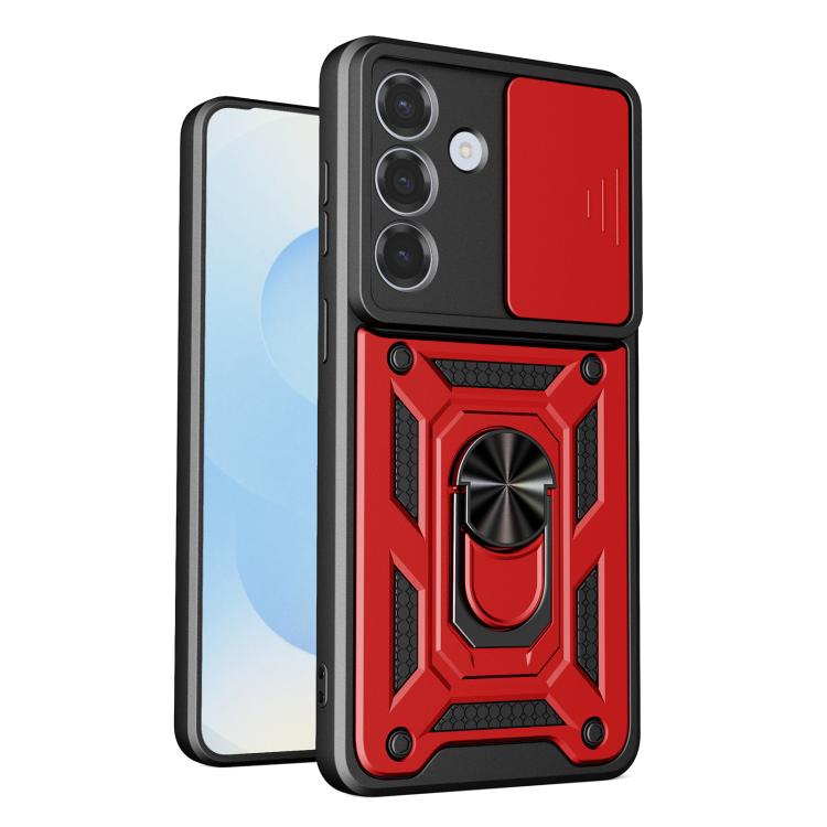 Sliding Camera Cover Design TPU+PC Phone Case, For Samsung Galaxy S26+ 5G, For Samsung Galaxy S26 Ultra 5G, For Samsung Galaxy S26 5G, For Samsung Galaxy S25 FE 5G, For Samsung Galaxy S25 Edge 5G, For Samsung Galaxy S25 5G, For Samsung Galaxy S25+ 5G  ...