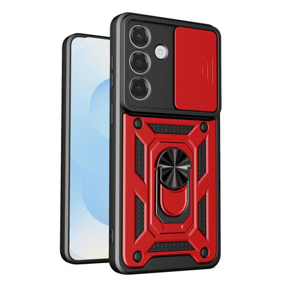 Sliding Camera Cover Design TPU+PC Phone Case, For Samsung Galaxy S26+ 5G, For Samsung Galaxy S26 Ultra 5G, For Samsung Galaxy S26 5G, For Samsung Galaxy S25 FE 5G, For Samsung Galaxy S25 Edge 5G, For Samsung Galaxy S25 5G, For Samsung Galaxy S25+ 5G  ...