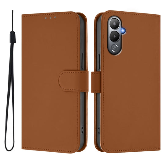 Skin Feel Solid Color Leather Phone Case with Lanyard, For Tecno Pova 4, For Tecno Pova Neo 2, For Tecno Spark Go 2022 / 8C, For Tecno Spark 9T / 9 Pro, For Tecno Pova 3