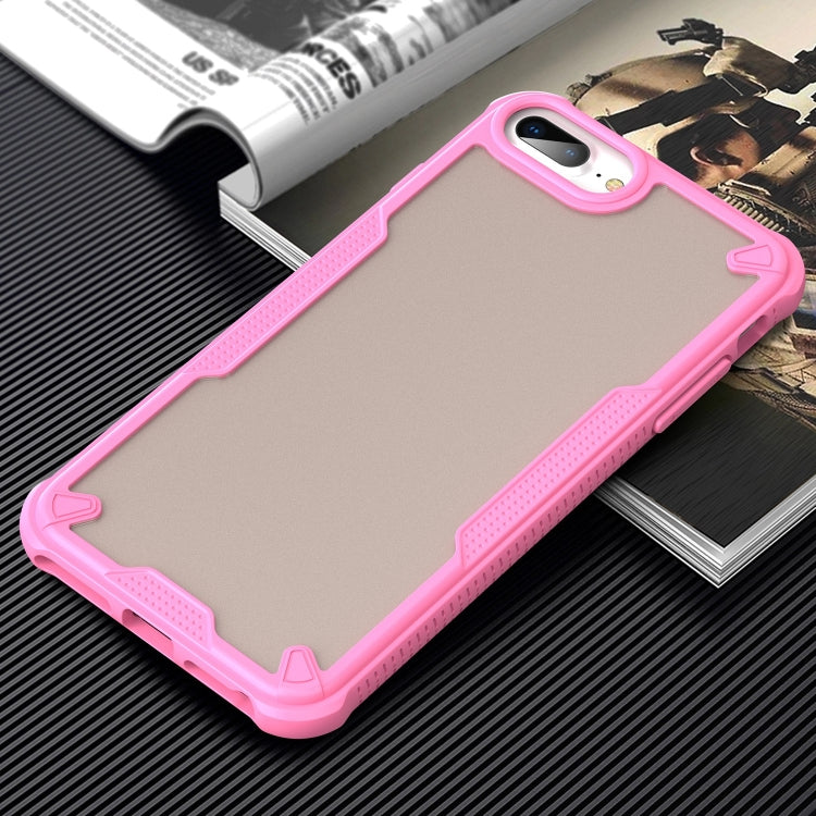 Armor Glaze PC Hybrid TPU Phone Case, For iPhone 7 Plus, For iPhone 7