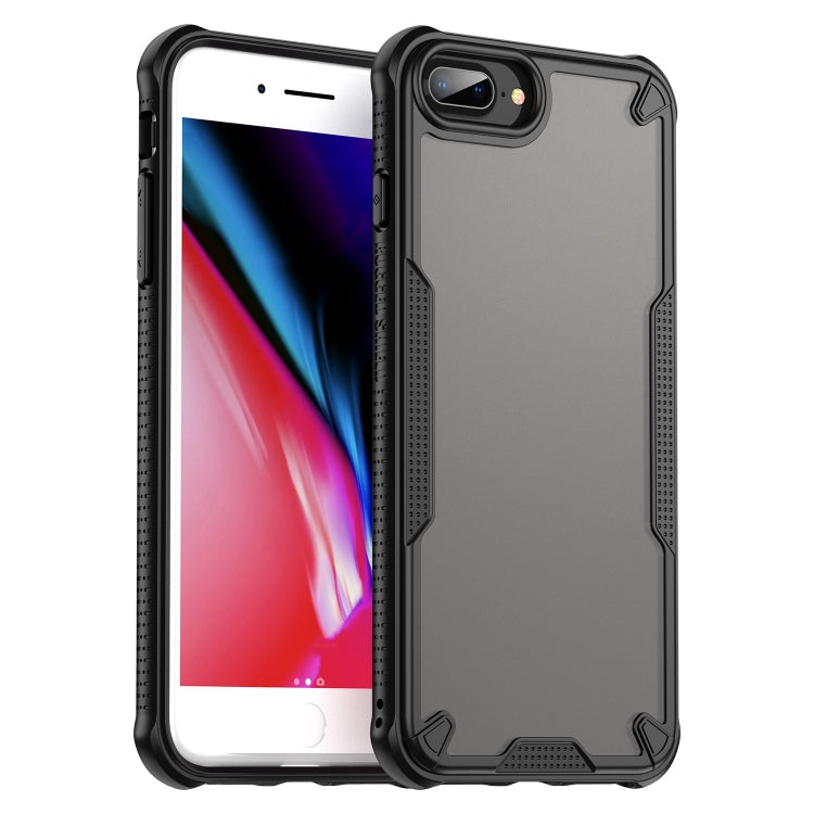 Armor Glaze PC Hybrid TPU Phone Case, For iPhone 7 Plus, For iPhone 7