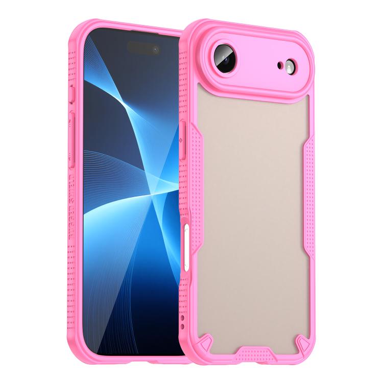 Armor Glaze PC Hybrid TPU Phone Case, For iPhone 17e / 16e, For iPhone 17 Pro Max, For iPhone 17 Pro, For iPhone 17, For iPhone Air, For iPhone 16 Pro Max, For iPhone 16 Pro, For iPhone 16 Plus, For iPhone 16, For iPhone 15 Pro Max, For iPhone 15 Pro  ...