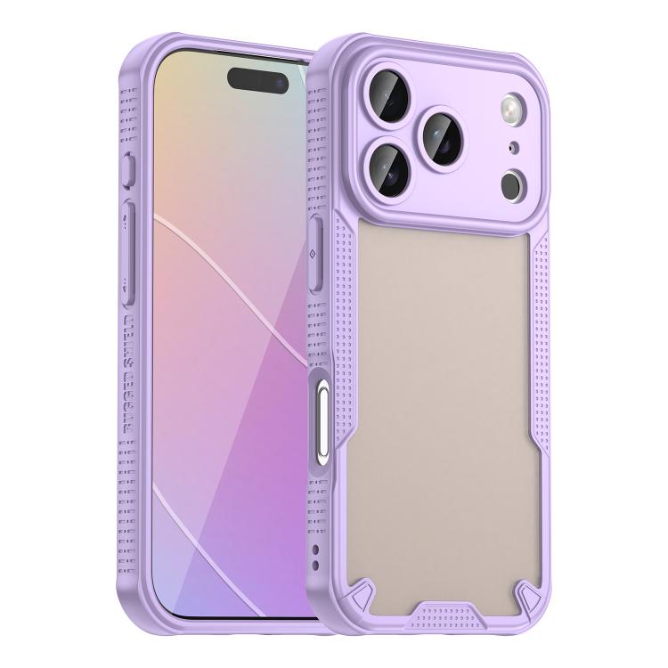 Armor Glaze PC Hybrid TPU Phone Case, For iPhone 17e / 16e, For iPhone 17 Pro Max, For iPhone 17 Pro, For iPhone 17, For iPhone Air, For iPhone 16 Pro Max, For iPhone 16 Pro, For iPhone 16 Plus, For iPhone 16, For iPhone 15 Pro Max, For iPhone 15 Pro  ...