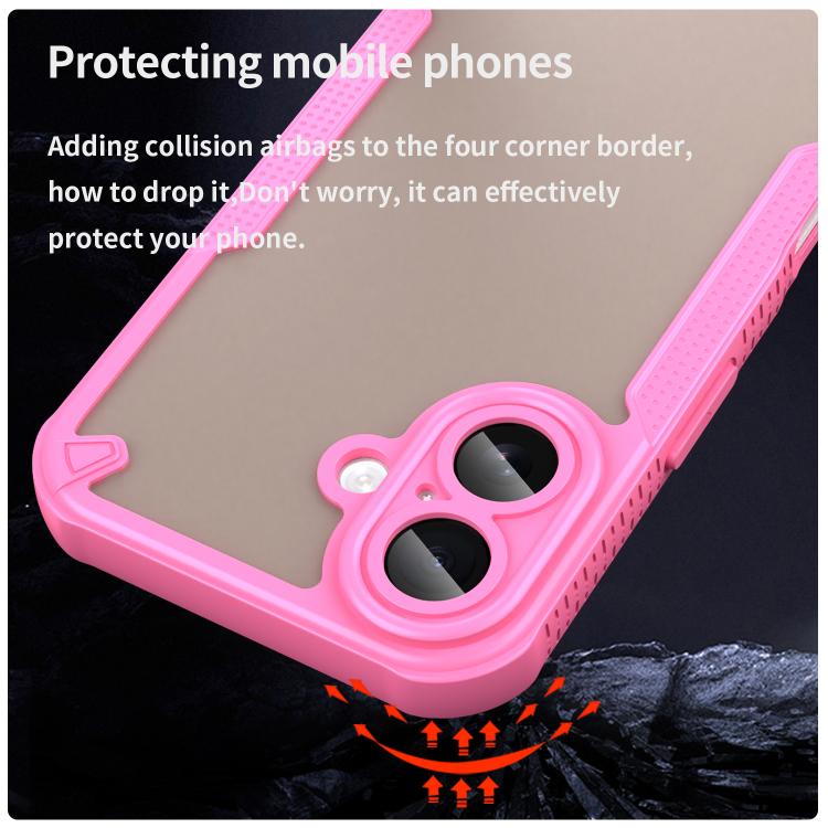 Armor Glaze PC Hybrid TPU Phone Case, For iPhone 18, For iPhone 18 Pro, For iPhone 18 Pro Max, For iPhone 17e / 16e, For iPhone 17 Pro Max, For iPhone 17 Pro, For iPhone 17, For iPhone Air, For iPhone 16 Pro Max, For iPhone 16 Pro, For iPhone 16 Plus  ...