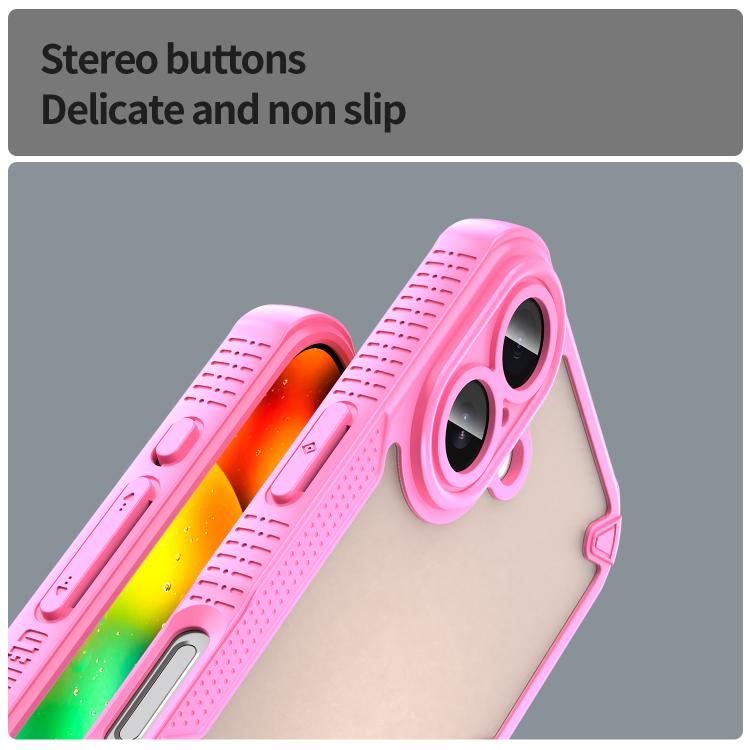 Armor Glaze PC Hybrid TPU Phone Case, For iPhone 18, For iPhone 18 Pro, For iPhone 18 Pro Max, For iPhone 17e / 16e, For iPhone 17 Pro Max, For iPhone 17 Pro, For iPhone 17, For iPhone Air, For iPhone 16 Pro Max, For iPhone 16 Pro, For iPhone 16 Plus  ...