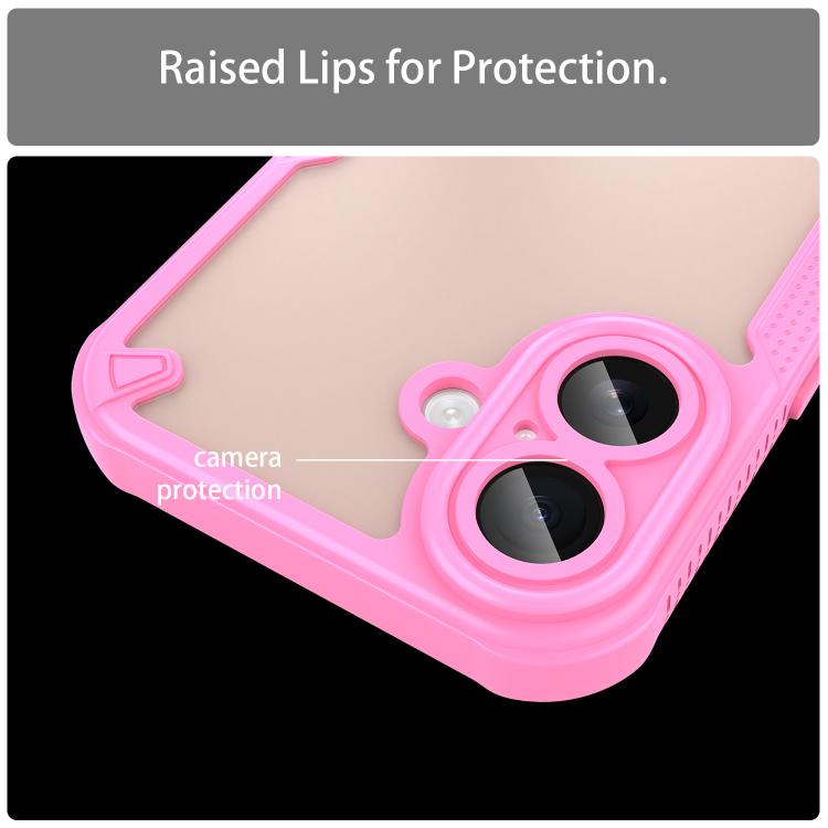 Armor Glaze PC Hybrid TPU Phone Case, For iPhone 18, For iPhone 18 Pro, For iPhone 18 Pro Max, For iPhone 17e / 16e, For iPhone 17 Pro Max, For iPhone 17 Pro, For iPhone 17, For iPhone Air, For iPhone 16 Pro Max, For iPhone 16 Pro, For iPhone 16 Plus  ...
