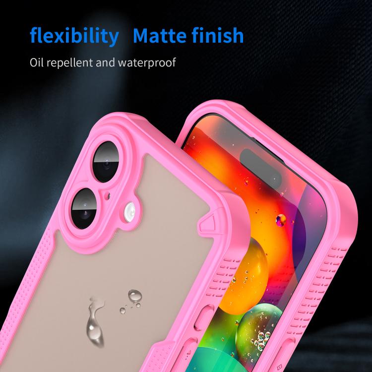 Armor Glaze PC Hybrid TPU Phone Case, For iPhone 18, For iPhone 18 Pro, For iPhone 18 Pro Max, For iPhone 17e / 16e, For iPhone 17 Pro Max, For iPhone 17 Pro, For iPhone 17, For iPhone Air, For iPhone 16 Pro Max, For iPhone 16 Pro, For iPhone 16 Plus  ...