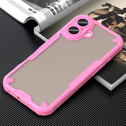 Armor Glaze PC Hybrid TPU Phone Case, For iPhone 18, For iPhone 18 Pro, For iPhone 18 Pro Max, For iPhone 17e / 16e, For iPhone 17 Pro Max, For iPhone 17 Pro, For iPhone 17, For iPhone Air, For iPhone 16 Pro Max, For iPhone 16 Pro, For iPhone 16 Plus  ...