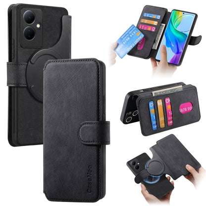 CaseNeo MagSafe RFID Anti-theft Retro Leather Phone Case, For vivo Y35+, For vivo V29 Lite, For vivo Y21s / Y32 / Y21T / Y3T