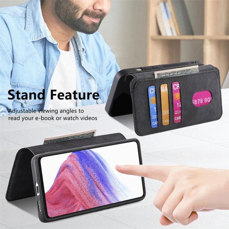 CaseNeo MagSafe RFID Anti-theft Retro Leather Phone Case, For vivo Y35+, For vivo V29 Lite, For vivo Y21s / Y32 / Y21T / Y3T