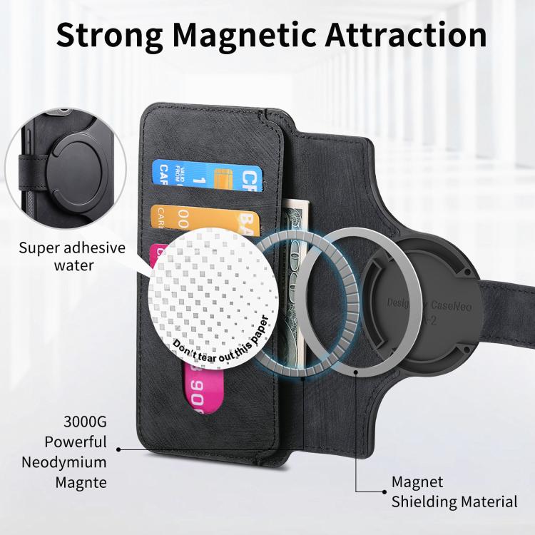CaseNeo MagSafe RFID Anti-theft Retro Leather Phone Case, For vivo Y35+, For vivo V29 Lite, For vivo Y21s / Y32 / Y21T / Y3T