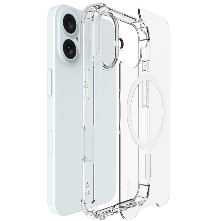 IMAK Space Shield PC + TPU Airbag Shockproof MagSafe Phone Case, For iPhone 17 Pro Max, For iPhone 17 Pro, For iPhone Air, For iPhone 16 Pro, For iPhone 16
