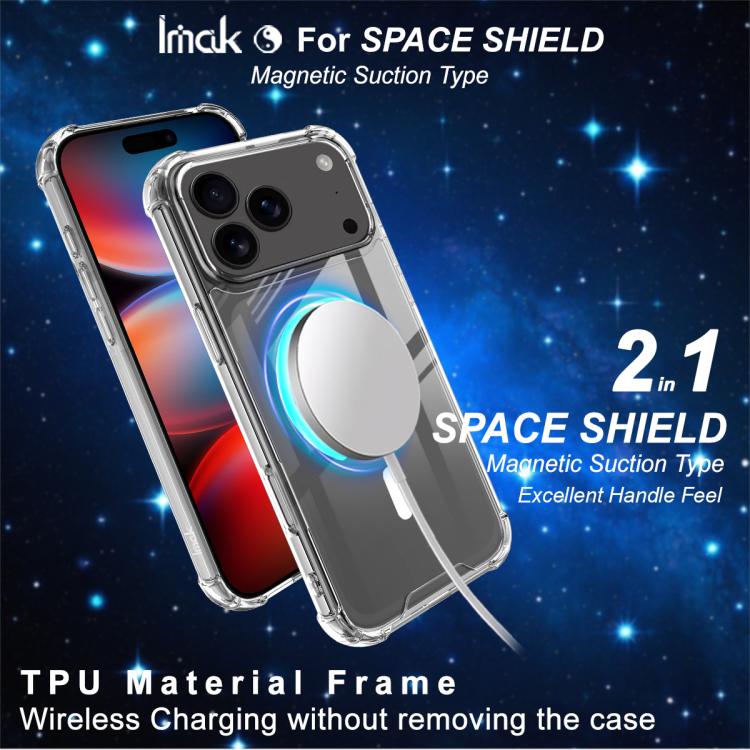 IMAK Space Shield PC + TPU Airbag Shockproof MagSafe Phone Case