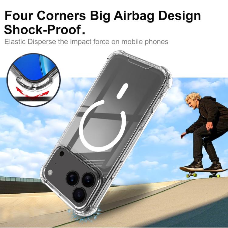 IMAK Space Shield PC + TPU Airbag Shockproof MagSafe Phone Case, For iPhone 17 Pro Max, For iPhone 17 Pro, For iPhone Air, For iPhone 16 Pro, For iPhone 16