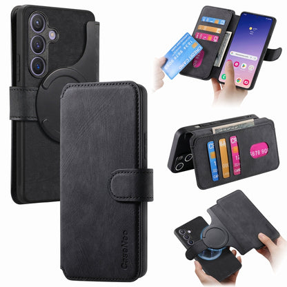 CaseNeo MagSafe RFID Anti-theft Retro Leather Phone Case, For Galaxy S26 FE 5G, For Galaxy S26+ 5G, For Galaxy S26 Ultra 5G, For Galaxy S26 5G, For Galaxy S25 FE 5G, For Galaxy S25 Edge 5G, For Galaxy S25 5G, For Galaxy S25+ 5G, For Galaxy S25 Ultra 5G...