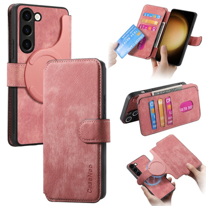 CaseNeo MagSafe RFID Anti-theft Retro Leather Phone Case, For Galaxy S26 FE 5G, For Galaxy S26+ 5G, For Galaxy S26 Ultra 5G, For Galaxy S26 5G, For Galaxy S25 FE 5G, For Galaxy S25 Edge 5G, For Galaxy S25 5G, For Galaxy S25+ 5G, For Galaxy S25 Ultra 5G...