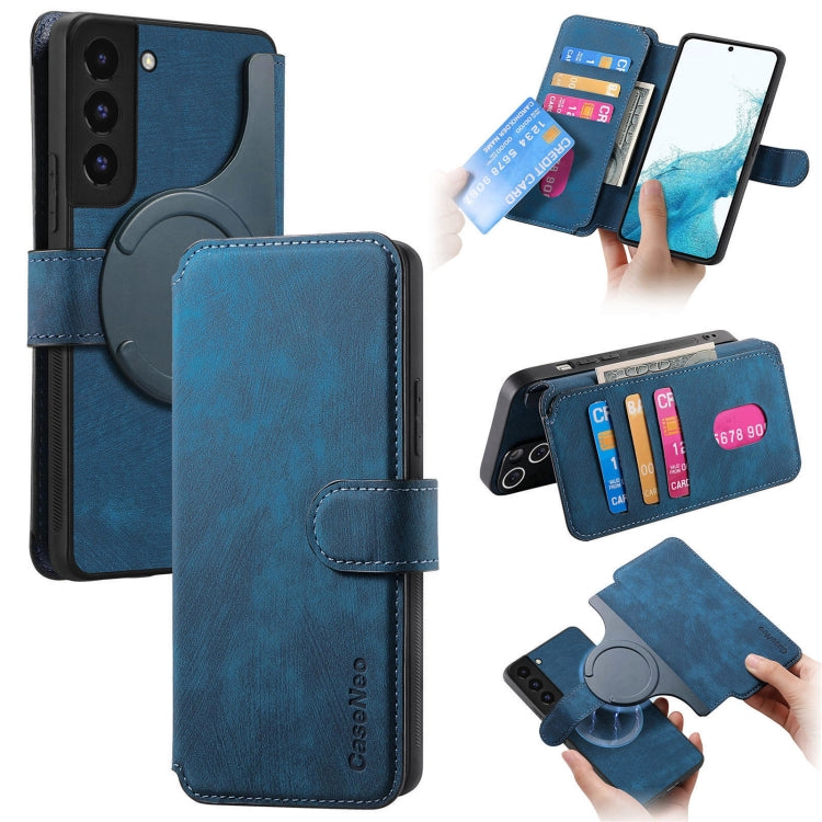 CaseNeo MagSafe RFID Anti-theft Retro Leather Phone Case, For Galaxy S20 FE, For Galaxy S22 Ultra 5G, For Galaxy S22+ 5G, For Galaxy S22 5G, For Galaxy S21 FE 5G, For Galaxy S21 5G, For Galaxy S21+ 5G