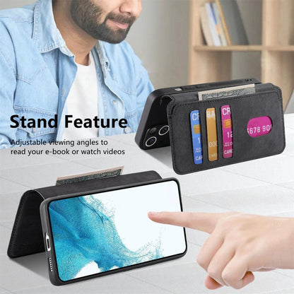 CaseNeo MagSafe RFID Anti-theft Retro Leather Phone Case, For Samsung Galaxy S22 5G, For Samsung Galaxy S21 FE 5G, For Samsung Galaxy S21 5G, For Samsung Galaxy S21+ 5G