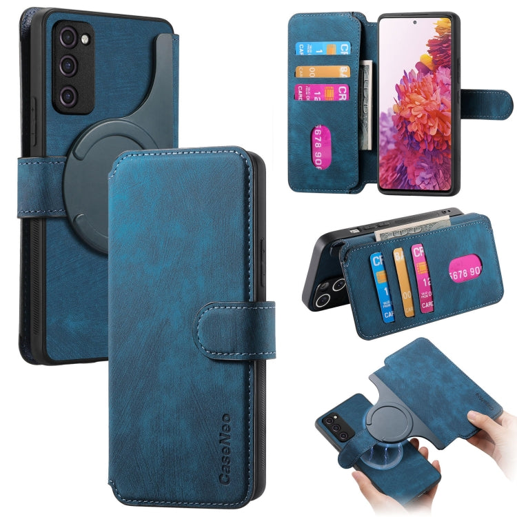 CaseNeo MagSafe RFID Anti-theft Retro Leather Phone Case, For Galaxy S23 5G, For Galaxy S20 FE, For Galaxy S22 Ultra 5G, For Galaxy S22+ 5G, For Galaxy S22 5G, For Galaxy S21 FE 5G, For Galaxy S21 5G, For Galaxy S21+ 5G
