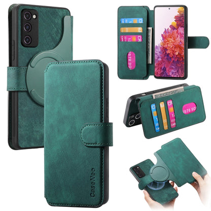CaseNeo MagSafe RFID Anti-theft Retro Leather Phone Case, For Galaxy S23 5G, For Galaxy S20 FE, For Galaxy S22 Ultra 5G, For Galaxy S22+ 5G, For Galaxy S22 5G, For Galaxy S21 FE 5G, For Galaxy S21 5G, For Galaxy S21+ 5G