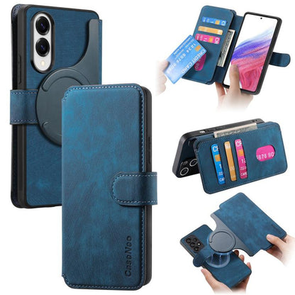 CaseNeo MagSafe RFID Anti-theft Retro Leather Phone Case, For Samsung Galaxy S25 FE 5G, For Samsung Galaxy S25 Edge 5G, For Samsung Galaxy S25 5G, For Samsung Galaxy S25+ 5G, For Samsung Galaxy S25 Ultra 5G, For Samsung Galaxy S24 FE 5G                ...