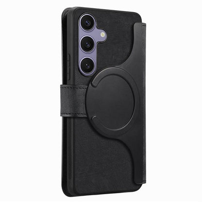 CaseNeo MagSafe RFID Anti-theft Retro Leather Phone Case, For Samsung Galaxy S25 FE 5G, For Samsung Galaxy S25 Edge 5G, For Samsung Galaxy S25 5G, For Samsung Galaxy S25+ 5G, For Samsung Galaxy S25 Ultra 5G, For Samsung Galaxy S24 FE 5G                ...