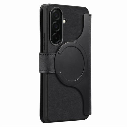 CaseNeo MagSafe RFID Anti-theft Retro Leather Phone Case, For Galaxy S26+ 5G, For Galaxy S26 Ultra 5G, For Galaxy S26 5G, For Galaxy S25 FE 5G, For Galaxy S25 Edge 5G, For Galaxy S25 5G, For Galaxy S25+ 5G, For Galaxy S25 Ultra 5G, For Galaxy S24 FE 5G...