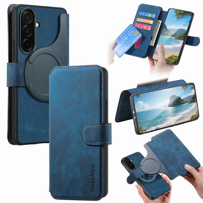 CaseNeo MagSafe RFID Anti-theft Retro Leather Phone Case, For Galaxy S26+ 5G, For Galaxy S26 Ultra 5G, For Galaxy S26 5G, For Galaxy S25 FE 5G, For Galaxy S25 Edge 5G, For Galaxy S25 5G, For Galaxy S25+ 5G, For Galaxy S25 Ultra 5G, For Galaxy S24 FE 5G...