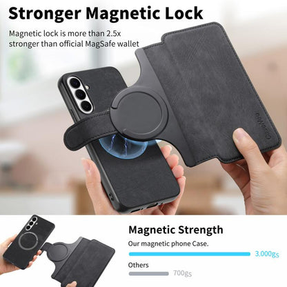 CaseNeo MagSafe RFID Anti-theft Retro Leather Phone Case, For Galaxy S26 FE 5G, For Galaxy S26+ 5G, For Galaxy S26 Ultra 5G, For Galaxy S26 5G, For Galaxy S25 FE 5G, For Galaxy S25 Edge 5G, For Galaxy S25 5G, For Galaxy S25+ 5G, For Galaxy S25 Ultra 5G...