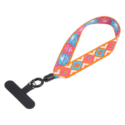 Retro Ethnic Style Mobile Phone Anti-lost Wrist Strap Lanyard Short Lanyard