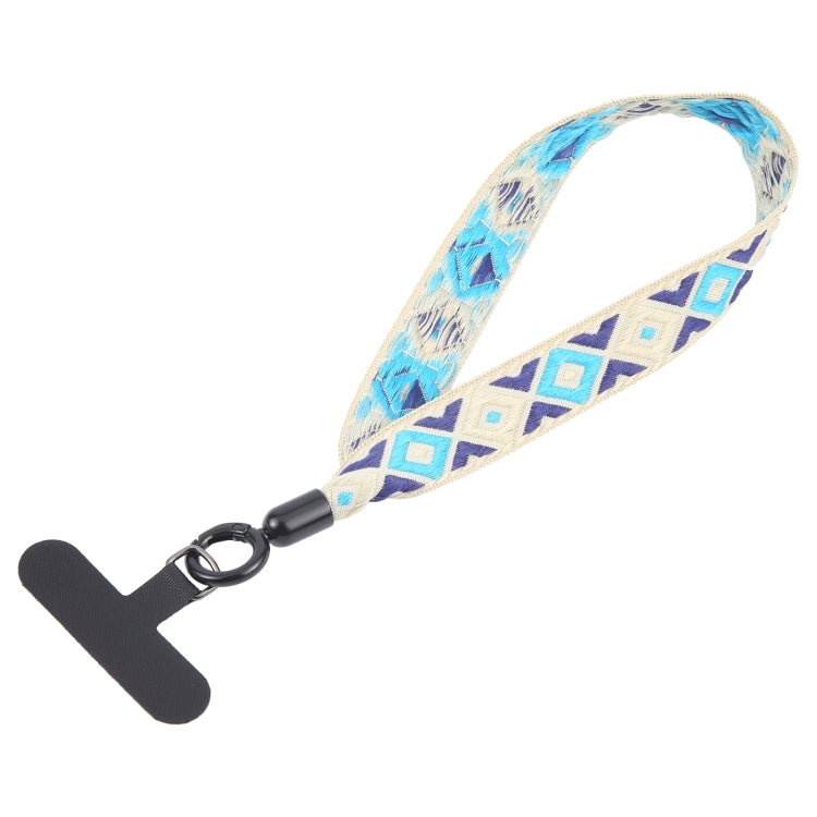 Retro Ethnic Style Mobile Phone Anti-lost Wrist Strap Lanyard Short Lanyard