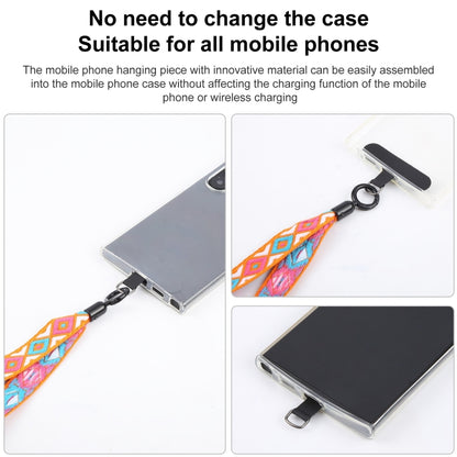 Retro Ethnic Style Mobile Phone Anti-lost Wrist Strap Lanyard Short Lanyard