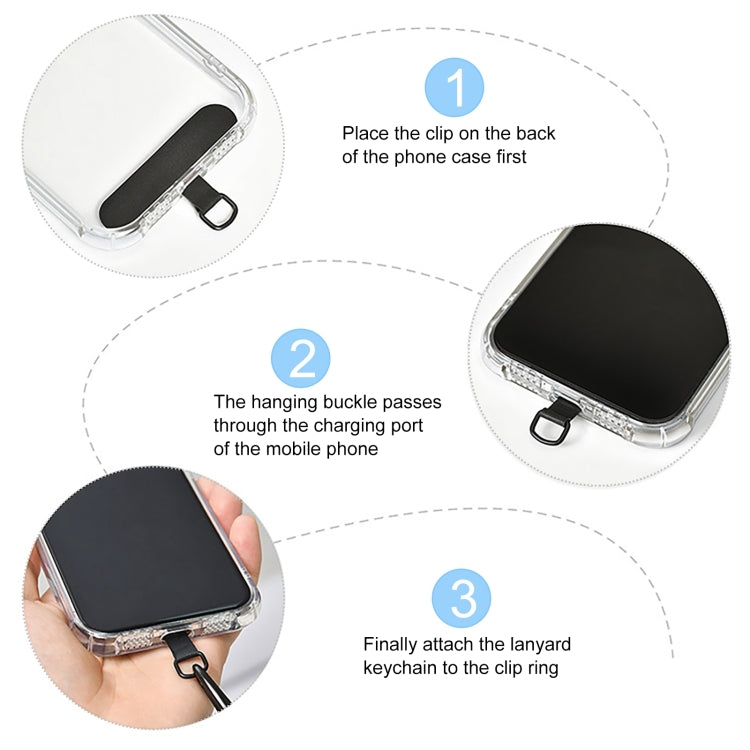 Retro Ethnic Style Mobile Phone Anti-lost Wrist Strap Lanyard Short Lanyard