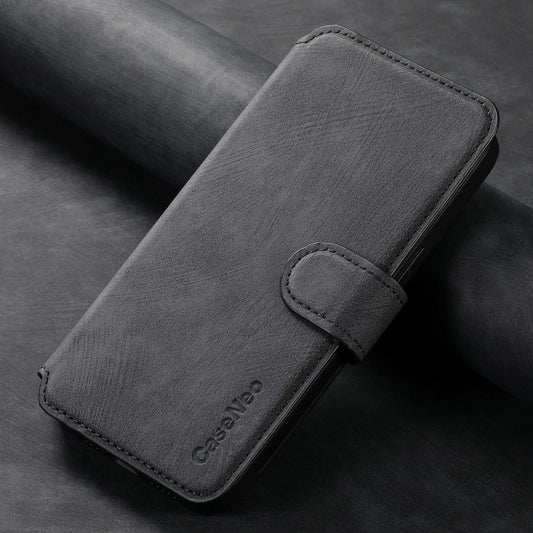 CaseNeo MagSafe RFID Anti-theft Retro Leather Phone Case, For Redmi Note 13 Pro 4G, For Redmi 13C 4G / 13R, For Redmi Note 13 4G, For Redmi Note 13 Pro 5G, For Redmi Note 13 5G, For Redmi Note 13 Pro+ 5G, For Redmi Note 12 4G Global                    ...