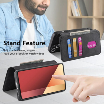 CaseNeo MagSafe RFID Anti-theft Retro Leather Phone Case, For Redmi Note 13 Pro 4G, For Redmi 13C 4G / 13R, For Redmi Note 13 4G, For Redmi Note 13 Pro 5G, For Redmi Note 13 5G, For Redmi Note 13 Pro+ 5G, For Redmi Note 12 4G Global                    ...