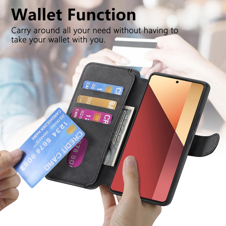 CaseNeo MagSafe RFID Anti-theft Retro Leather Phone Case, For Redmi Note 13 Pro 4G, For Redmi 13C 4G / 13R, For Redmi Note 13 4G, For Redmi Note 13 Pro 5G, For Redmi Note 13 5G, For Redmi Note 13 Pro+ 5G, For Redmi Note 12 4G Global                    ...