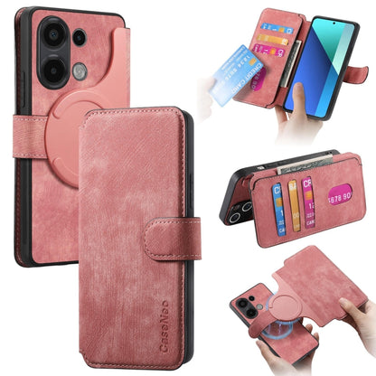 CaseNeo MagSafe RFID Anti-theft Retro Leather Phone Case, For Redmi Note 13 Pro 4G, For Redmi 13C 4G / 13R, For Redmi Note 13 4G, For Redmi Note 13 Pro 5G, For Redmi Note 13 5G, For Redmi Note 13 Pro+ 5G, For Redmi Note 12 4G Global                    ...