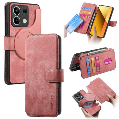 CaseNeo MagSafe RFID Anti-theft Retro Leather Phone Case, For Redmi Note 13 Pro 4G, For Redmi 13C 4G / 13R, For Redmi Note 13 4G, For Redmi Note 13 Pro 5G, For Redmi Note 13 5G, For Redmi Note 13 Pro+ 5G, For Redmi Note 12 4G Global                    ...