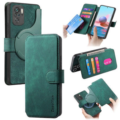 CaseNeo MagSafe RFID Anti-theft Retro Leather Phone Case, For Redmi Note 13 Pro 4G, For Redmi 13C 4G / 13R, For Redmi Note 13 4G, For Redmi Note 13 Pro 5G, For Redmi Note 13 5G, For Redmi Note 13 Pro+ 5G, For Redmi Note 12 4G Global                    ...