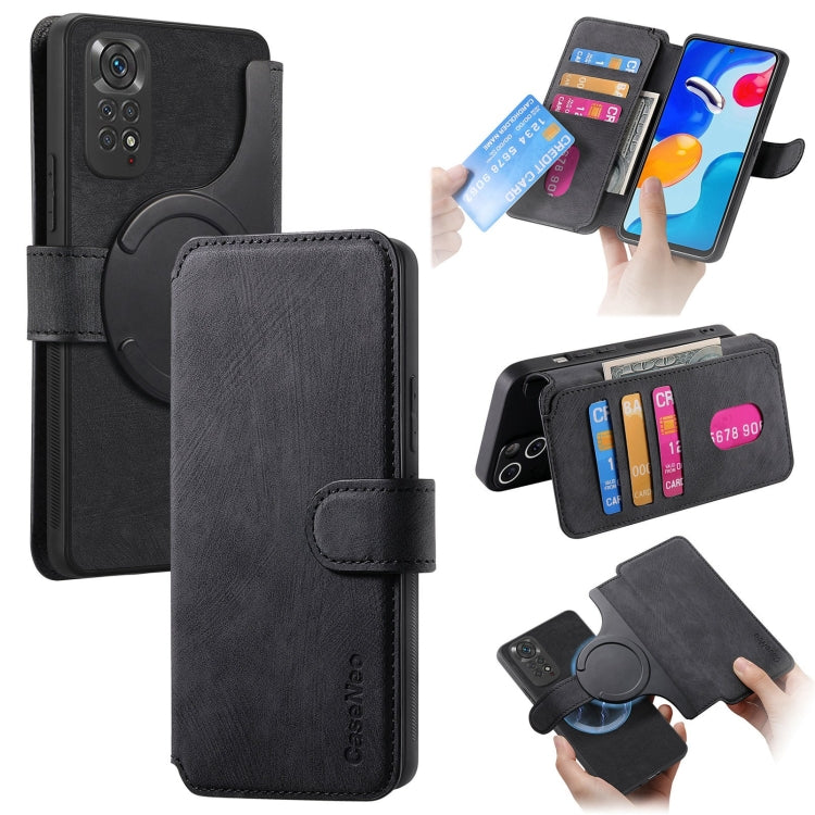 CaseNeo MagSafe RFID Anti-theft Retro Leather Phone Case, For Redmi Note 13 Pro 4G, For Redmi 13C 4G / 13R, For Redmi Note 13 4G, For Redmi Note 13 Pro 5G, For Redmi Note 13 5G, For Redmi Note 13 Pro+ 5G, For Redmi Note 12 4G Global                    ...