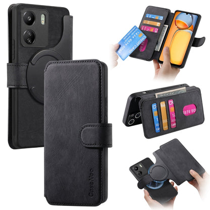 CaseNeo MagSafe RFID Anti-theft Retro Leather Phone Case, For Redmi Note 13 Pro 4G, For Redmi 13C 4G / 13R, For Redmi Note 13 4G, For Redmi Note 13 Pro 5G, For Redmi Note 13 5G, For Redmi Note 13 Pro+ 5G, For Redmi Note 12 4G Global                    ...