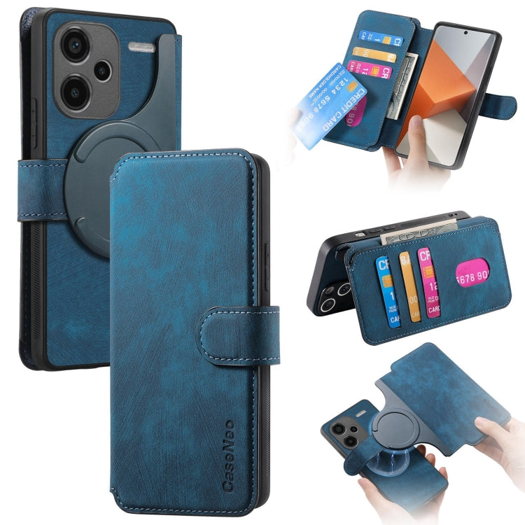 CaseNeo MagSafe RFID Anti-theft Retro Leather Phone Case, For Redmi Note 13 Pro 4G, For Redmi 13C 4G / 13R, For Redmi Note 13 4G, For Redmi Note 13 Pro 5G, For Redmi Note 13 5G, For Redmi Note 13 Pro+ 5G, For Redmi Note 12 4G Global                    ...